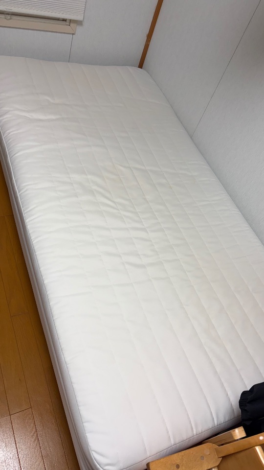 脚付マットレス・ポケットコイル・シングル（スチールメッシュ・洗えるカバー）幅98×奥行198×高さ26cm（M8）