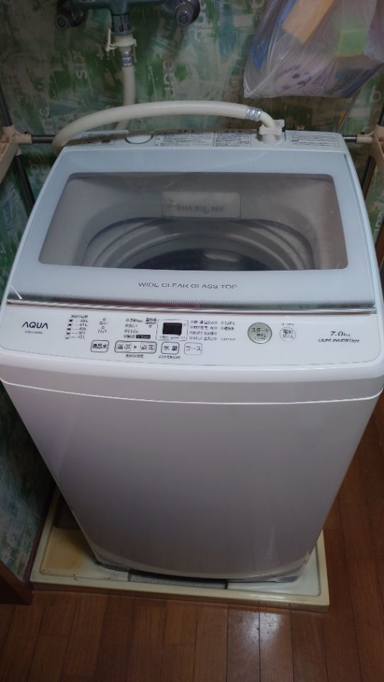 洗濯機　AQUA