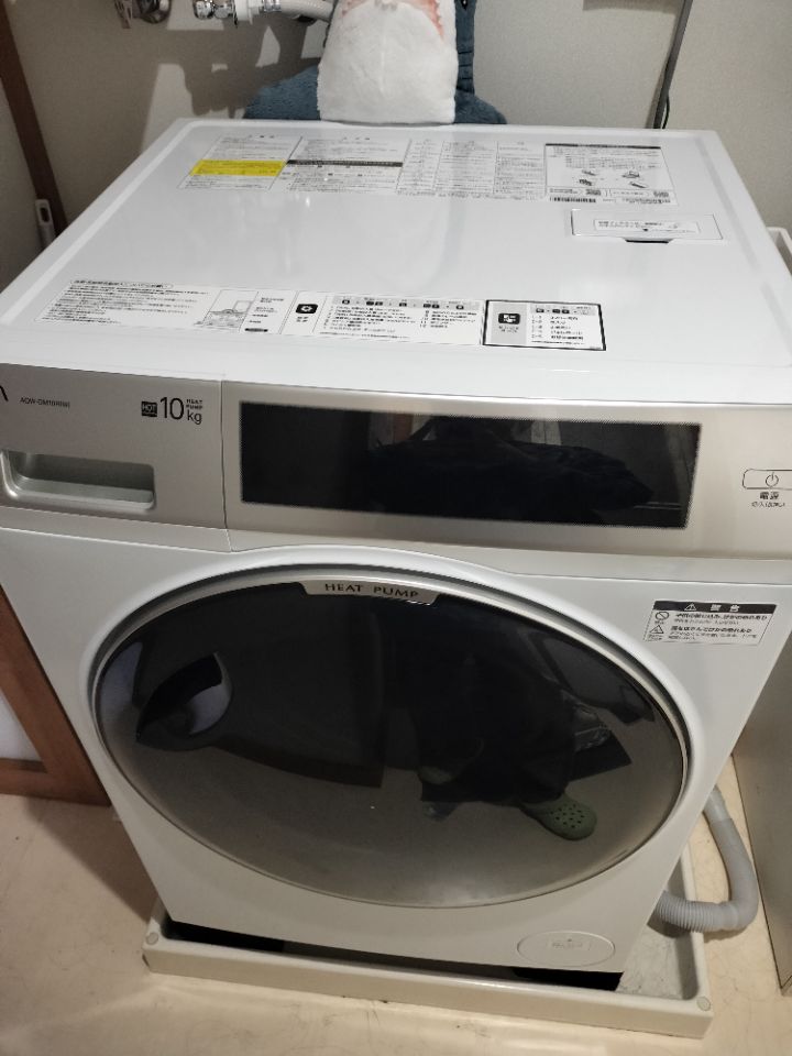 AQUA　AQW-DM10R-R　ドラム式洗濯乾燥機