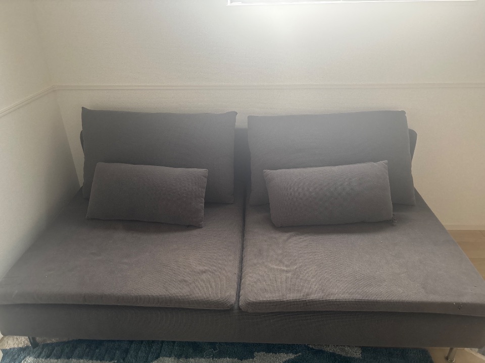 IKEAソファ　ソーデルハムン3人掛け