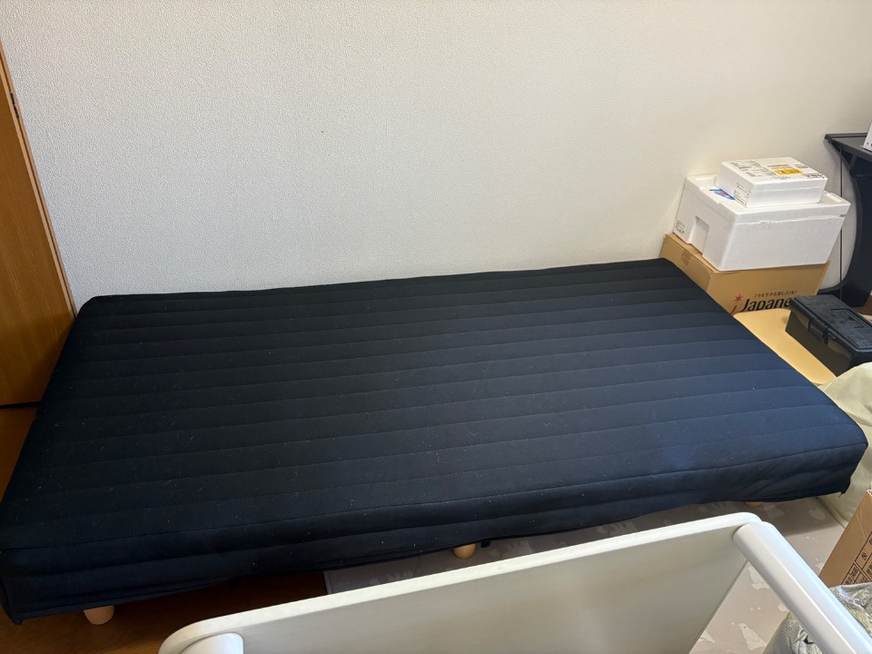 タンスのゲン　シングルベット　黒