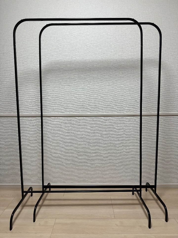 IKEA MULIG ムーリッグ ハンガーラック ブラック
