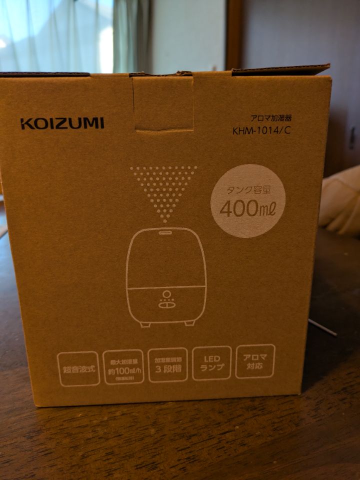 コイズミ　アロマ加湿器KHM-1014/C