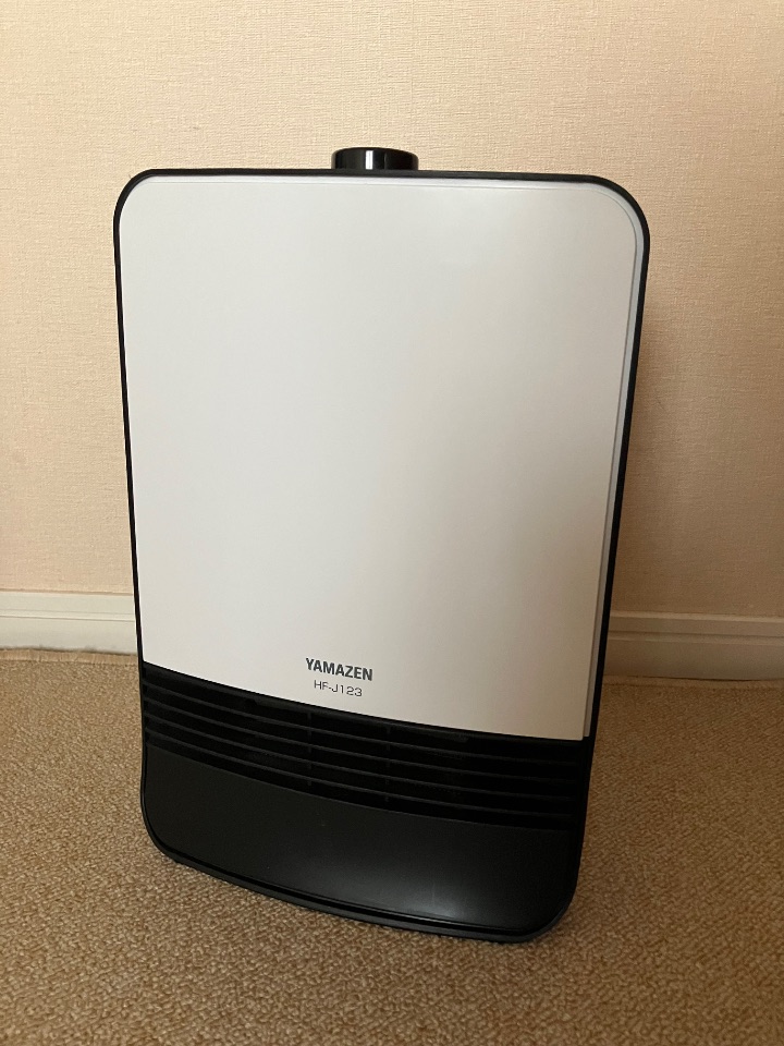 山善　セラミックファンヒーター　HF-J123