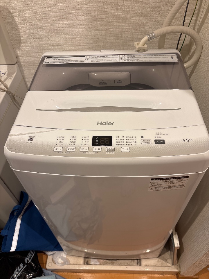 洗濯機　Haier JW-U45EA
