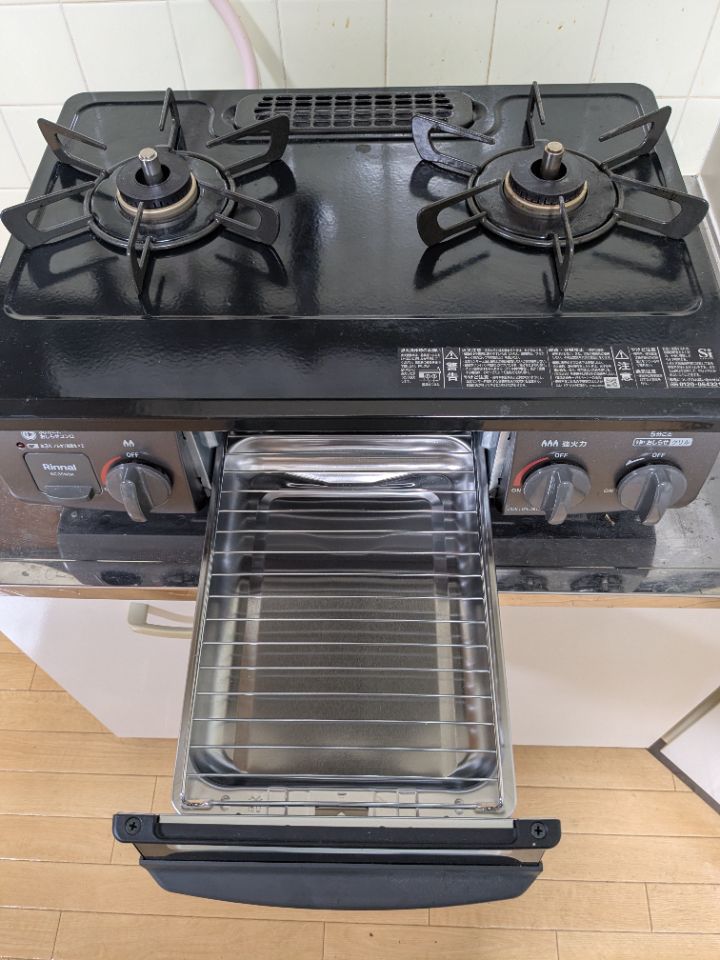 ガスコンロ Rinnai KG35NBK