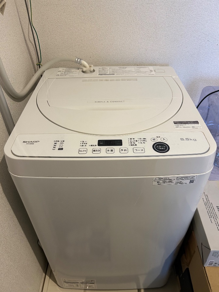 SHARP洗濯機 5.5kg ES-GE5E