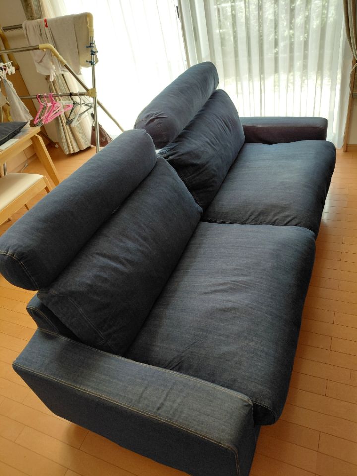 無印良品3人卦ソファー