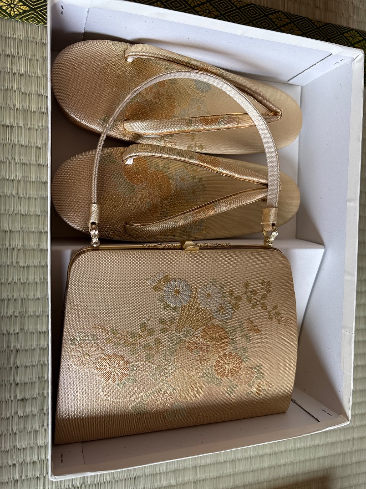 着物　草履　カバン