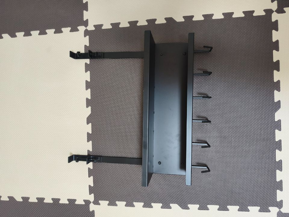 山﨑実業　デスク下　ケーブル&ルーター収納ラック