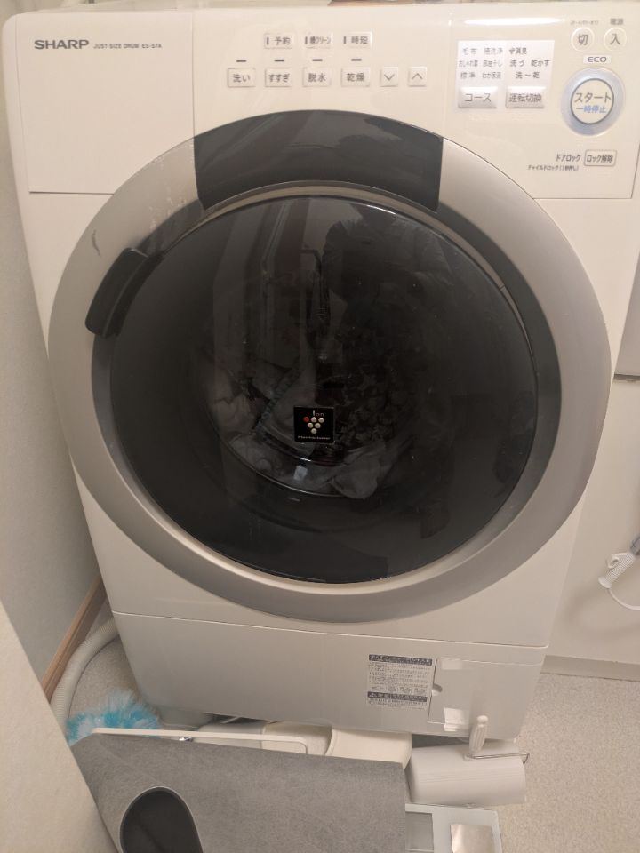 ドラム式洗濯機 sharp ES-S7A