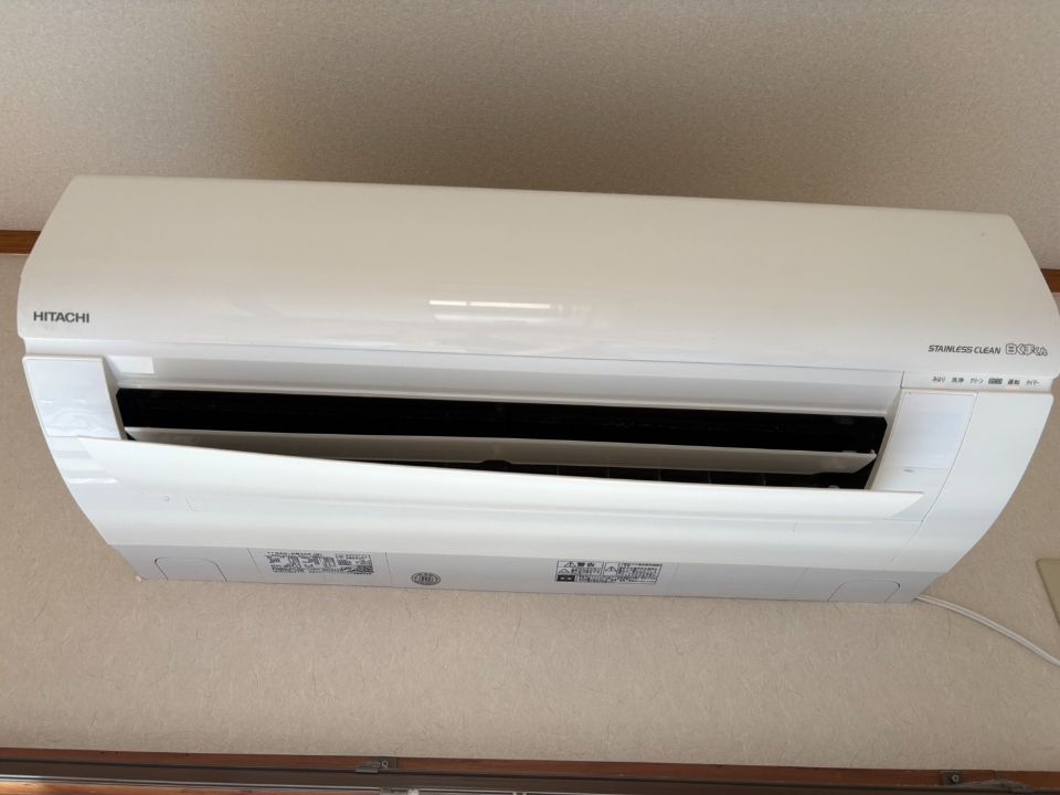 エアコン　日立　RAC-KW36K　2021年　説明書なし　リモコンあり　通常の設置方法