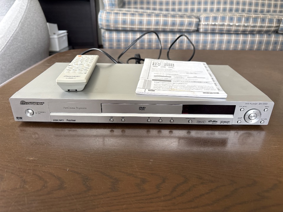 Pioneer製DVDプレイヤー