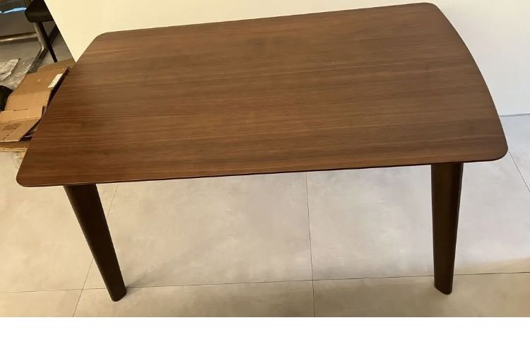 東京インテリア 木製ダイニングテーブル LUMBER2-135 TABLE(NA/BR) 1350×800×700