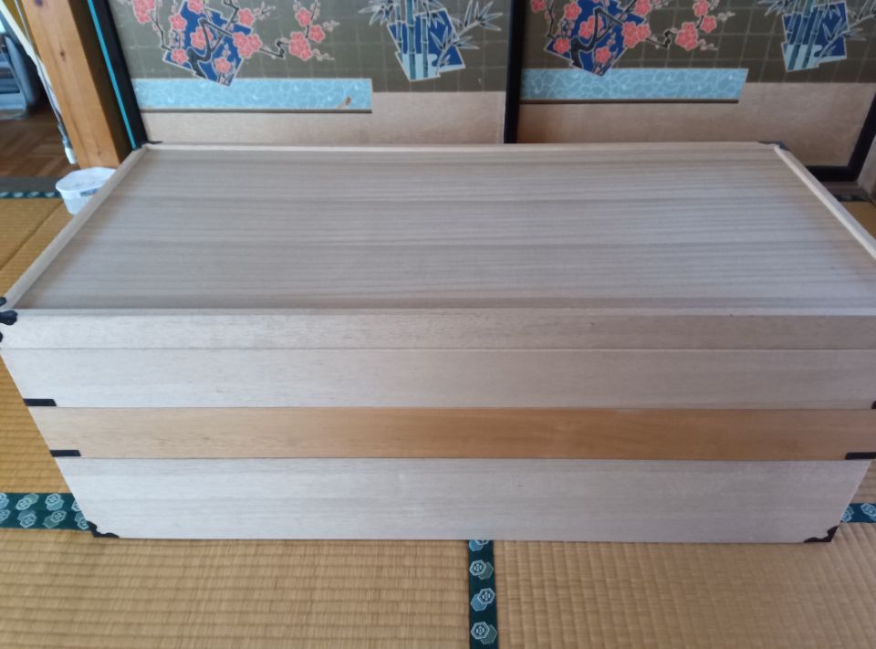 着物用衣装箱　3段　42×91×35