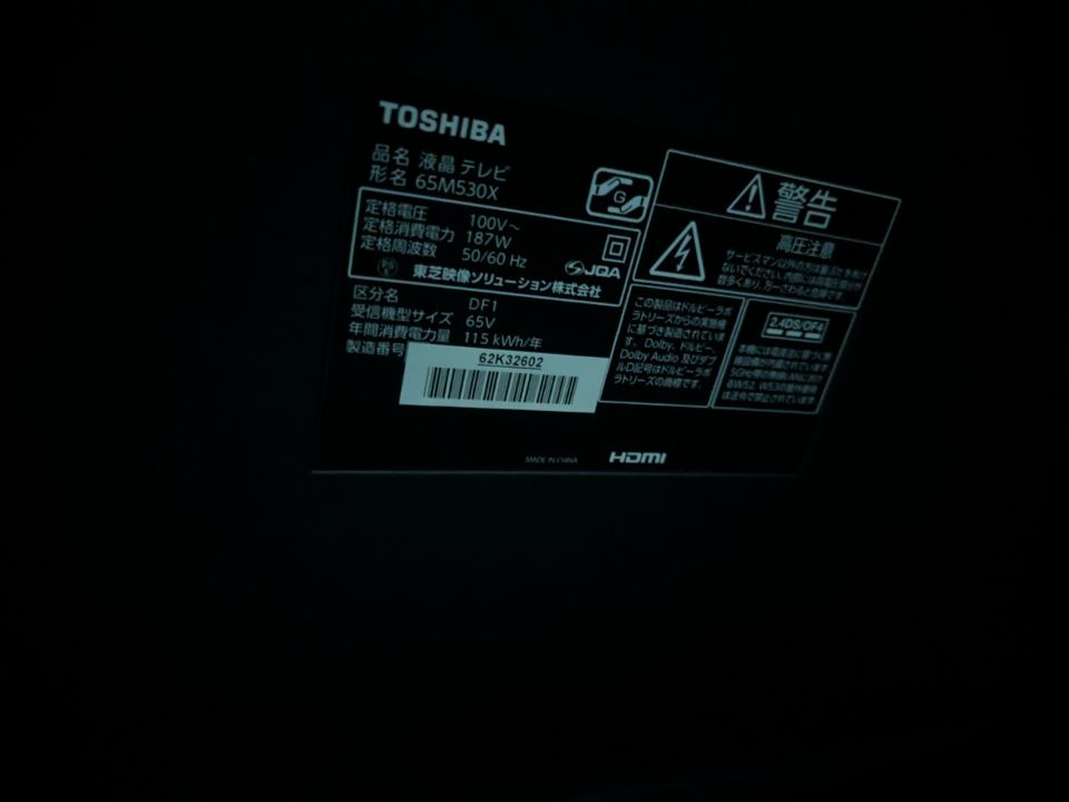 REGZA65m530x