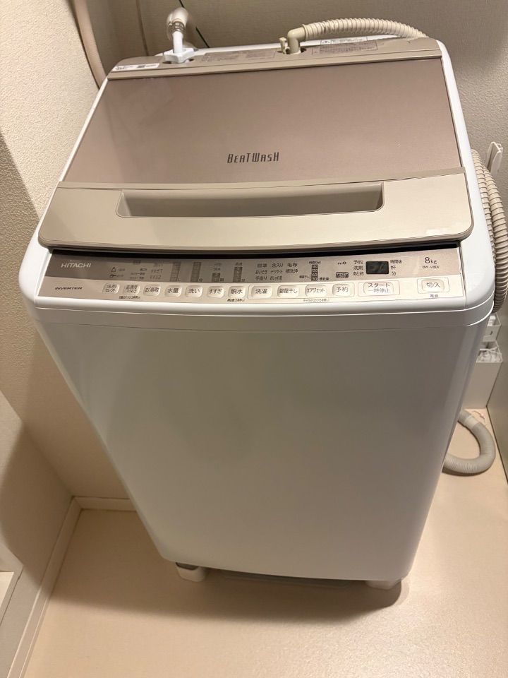 日立全自動電気洗濯機　BW-V80F