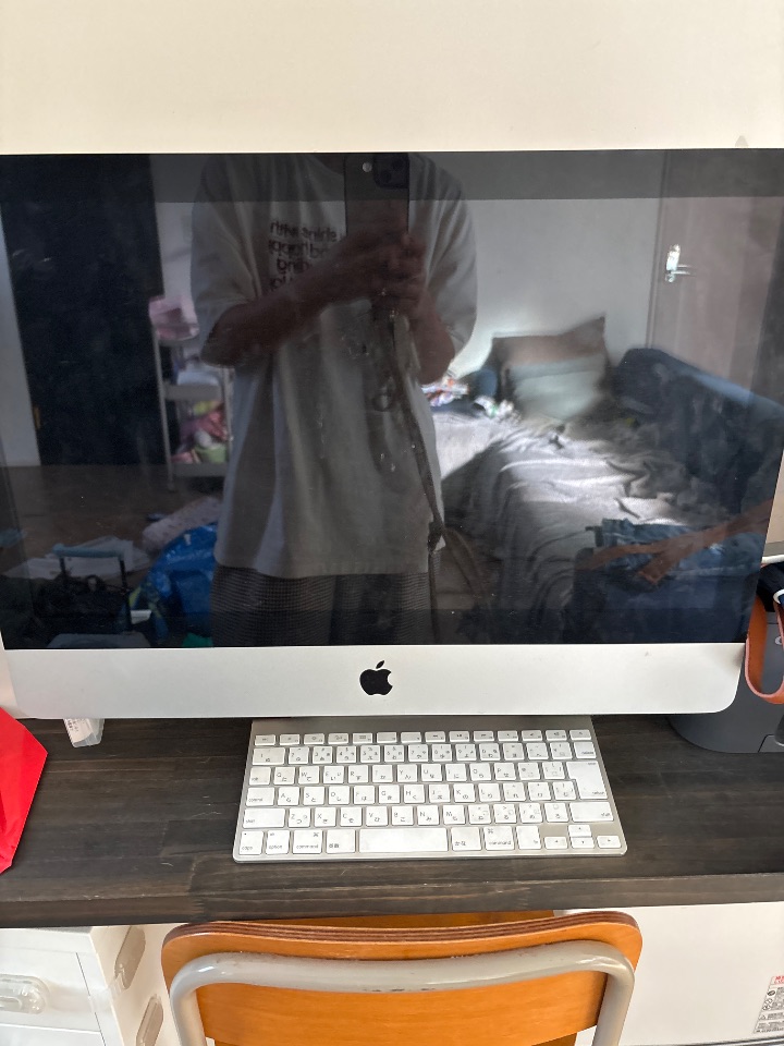 Mac デスクトップとキーボード