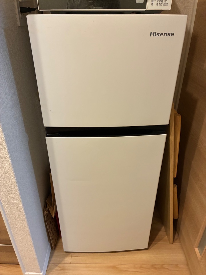Hisense「HR-B1202」（120L・2ドア冷凍冷蔵庫）