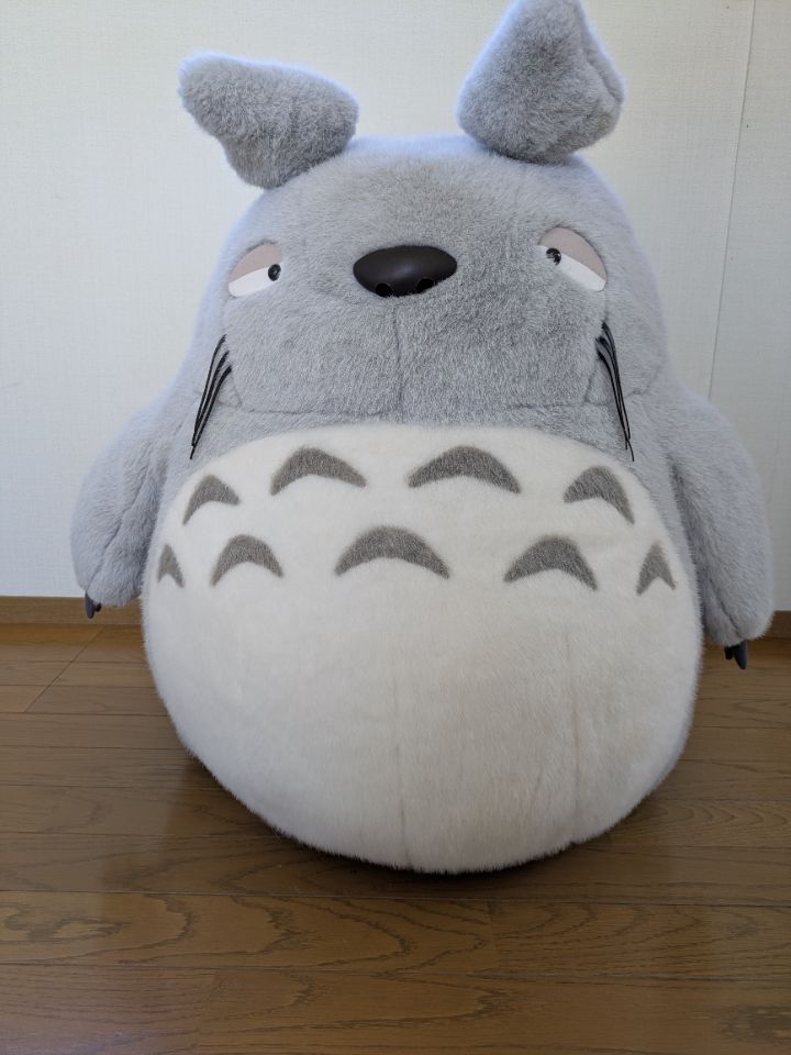 トトロ大型ぬいぐるみ