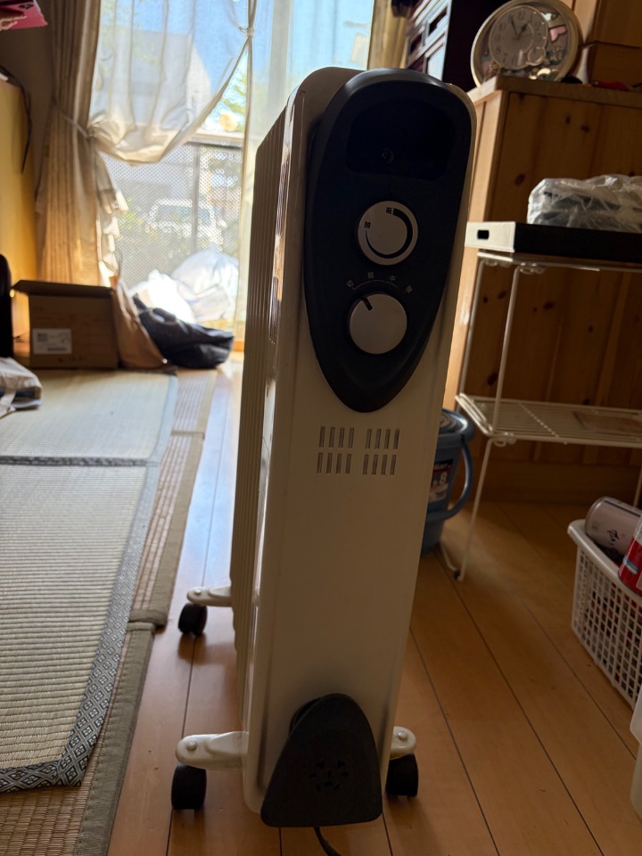 ヒーター2台目