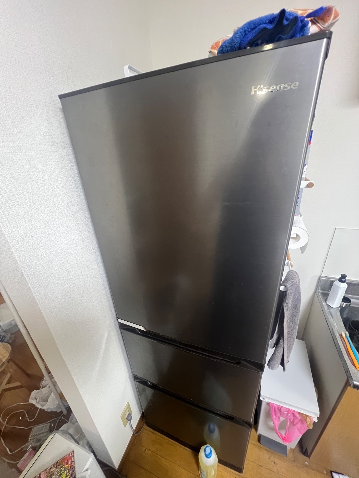 ハイセンス【右開き】 360L 3ドア冷蔵庫 3ドア 3602 シルバー HR-D3601S