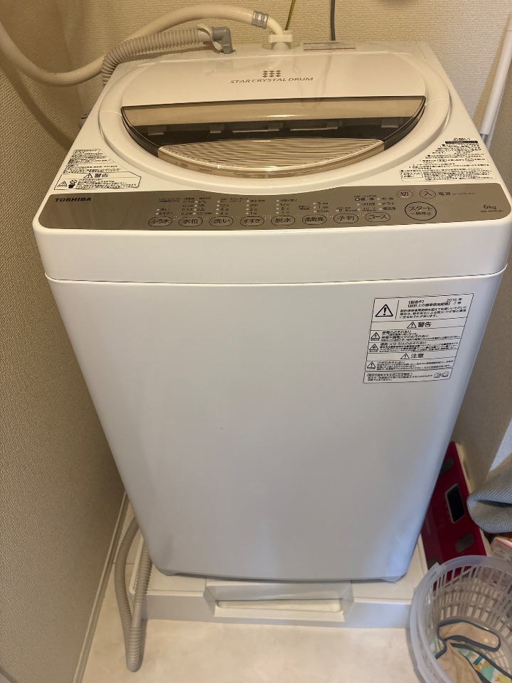 TOSHIBA 洗濯機　AW-6G3(W) 2016年製