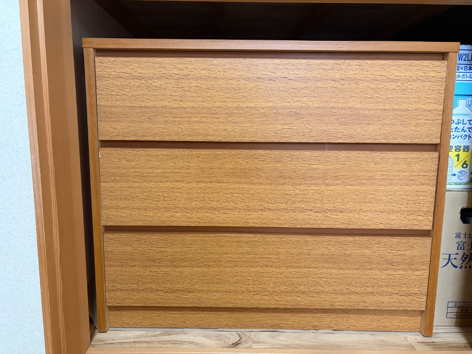 押入れ収納用、引き出し家具