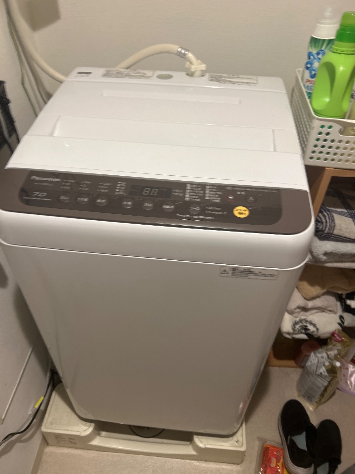 Panasonic 縦型洗濯機 製造年2018年