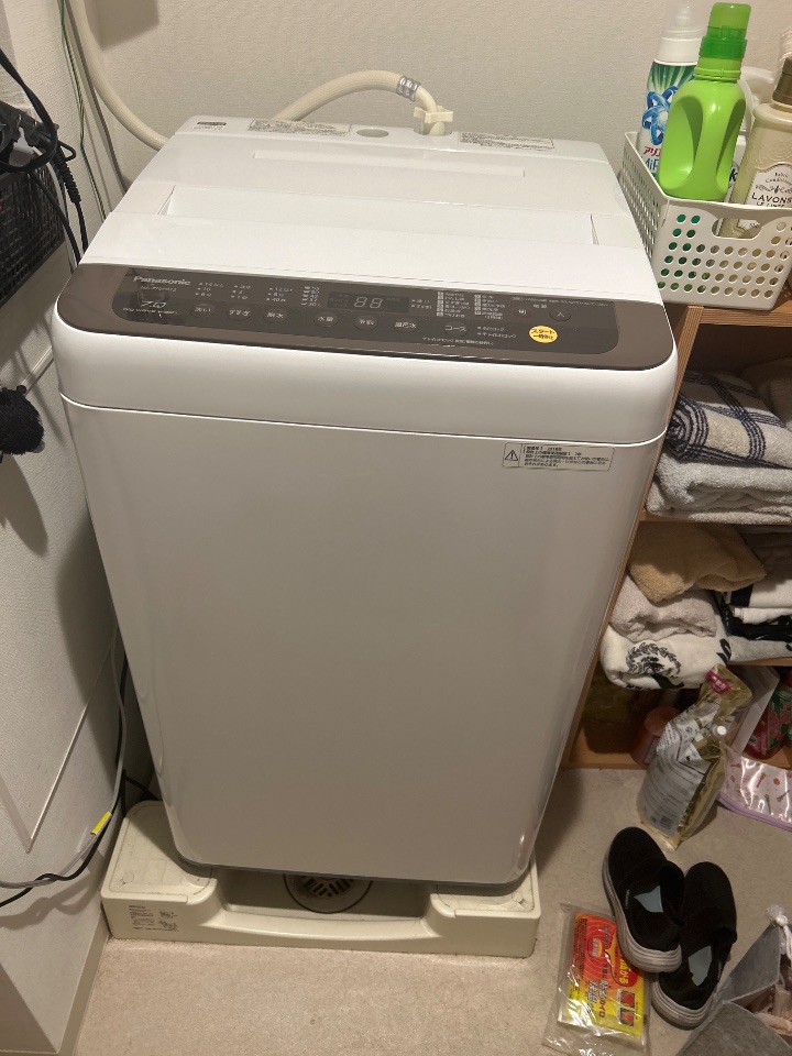 Panasonic 縦型洗濯機 製造年数2018年