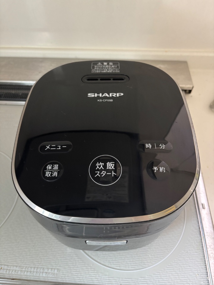 炊飯 シャープ KS-CF05B