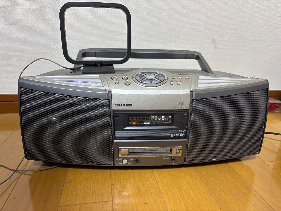 SHARP TRADING MDCDラジカセ