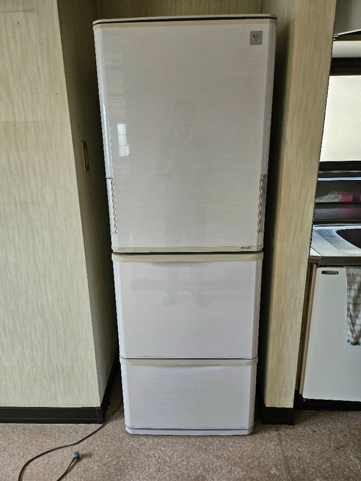 シャープノンフロン冷凍冷蔵庫sj-pw35b-c